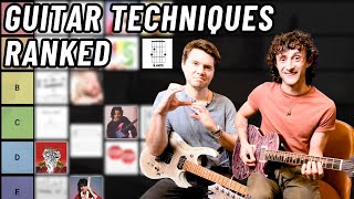 Every electric GUITAR technique RANKED featuring MusicisWin [upl. by Thalassa]