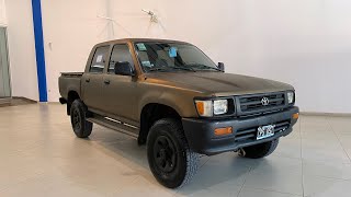 Toyota HILUX 4X4 CABINA DOBLE DLX  1999 [upl. by Hayouqes]