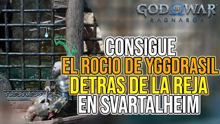 Consigue el ROCIO DE YGGDRASIL en SVARTALHEIM ISLA DE ALBERICH  God of War Ragnarök [upl. by Ramburt946]