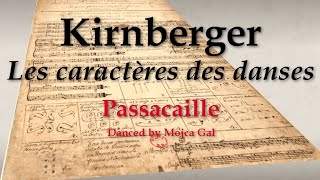 Kirnberger Les caractères de la danse Passacaille 18th century ballet [upl. by Ahtan]