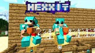 Minecraft HEXXIT 9  CHOCOBO EĞİTTİK [upl. by Beverlie992]