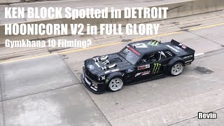 Slides amp Sounds Filming GYMKHANA TEN 10 in DETROIT KEN BLOCK w HOONICORN V2 [upl. by Leonteen103]