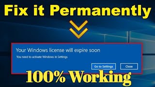 How to activate WINDOWS 10 permanently😱👍 কিভাবে WINDOWS 10 কে permanently activate করবো 😱👍 [upl. by Santoro]