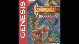 Castlevania Bloodlines Music  The sinking old sactuary [upl. by Gylys]