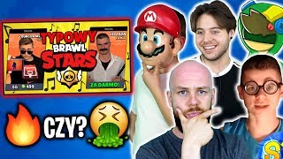 REAKCJA YOUTUBERÓW i BRATA na MOJĄ PIOSENKĘ „TYPOWY BRAWL STARS” ADMIROS SmileX YOSHI DEXSI [upl. by Calie971]