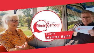 Maritta Harff hat eine grandiose Idee  RheinGefragt – Das Interview aus der Kölner Seilbahn [upl. by Akehsay]