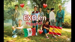 EXO 엑소 hablando en español [upl. by Aztiley136]