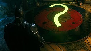 Batman Arkham Knight  Question Upon Reflection  Riddler Puzzle [upl. by Neehs]