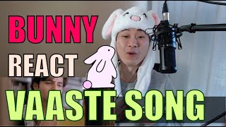 Vaaste Song Reaction │Korean Reaction│David Shin [upl. by Danie]