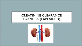 How to Calculate Creatinine Clearance with Example  Explained Clearly  Edgy Edge [upl. by Keyes905]