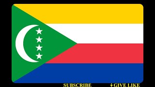 Comoros National Anthem 葛摩國歌 कोमोरोस का राष्ट्रीय गान النشيد الوطني لجزر القمر 科摩罗国歌 コモロ国歌 코모로 국가 [upl. by Willumsen]