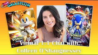 My Virtual GalaxyCon Video Chat with Colleen OShaughnessey 3rd December 2022 [upl. by Holli41]