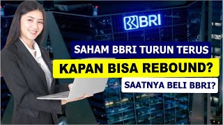 4 Alasan Saham BBRI Turun Terus Yakin Bakal Naik Lagi ke 6400 [upl. by Horne]