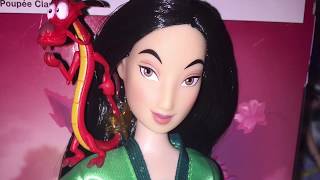 Disney Store Classic Mulan Doll Review [upl. by Tabbie]