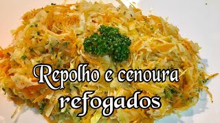 Refogado fácil e rápido  low carb com dicas [upl. by Alleahcim834]