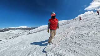 13032022 Snowboard in Valdesqui with Burton Instigator and Insta360 One X2 [upl. by Adner388]