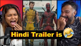 Deadpool amp Wolverine Official Hindi Trailer Reaction  The S2 Life [upl. by Ilahsiav214]