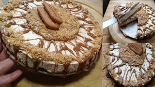 ألد تشيزكيك ممكن تجربوها تشيز كيك اللوتس biscoff chees cake lotus recept cheesecake [upl. by Sualokcin]