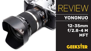 Review YN 1235mm F284 MFT เลนส์ซูมเกรดโปร ไวด์ มาโคร Olympus  Lumix m43  Yongnuo Lens รีวิว [upl. by Ominoreg]