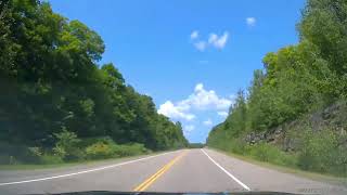 Algonquin Highlands 4 Late Summer day driving ON CA [upl. by Terza]