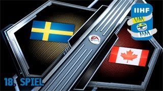 Lets Commentary Eishockey WM 2013 018  Kanada  Schweden [upl. by Oinotla]