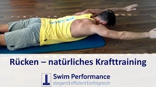 Krafttraining ohne Hilfsmittel Rücken stärken  Rückenmuskulatur zuhause trainieren [upl. by Ardnuahc260]