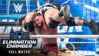 FULL MATCH — Mens Elimination Chamber Match Elimination Chamber 2023 [upl. by Fachini]