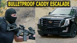 Armored Cadillac Escalade Beast Will Stop Bullets For 350000 [upl. by Verity818]