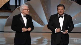 Steve Martin and Alec Baldwins Opening Monologue 2010 Oscars [upl. by Teressa]