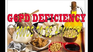 G6PD Deficiency Foods to be Avoided [upl. by Beora]