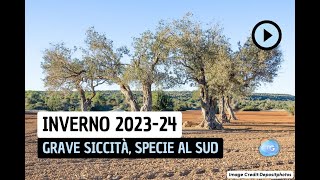 Inverno 2024 è grave siccità soprattutto al Sud [upl. by Llerref]