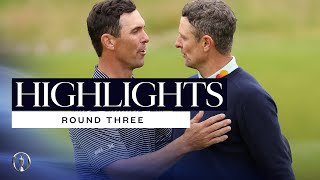 FULL ROUND HIGHLIGHTS  Round Three  The 152nd Open [upl. by Jon]