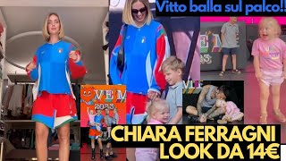 FERRAGNEZ al concerto di FEDEZ  look CHIARA FERRAGNI a pochi euro [upl. by Naed]