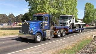 Castlemaine Truck Show 2010 Parade Part 1 [upl. by Einotna]