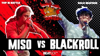 Miso 🇺🇸 vs Blackroll 🇮🇹  Top 16 Solo Beatbox First Round  GNB 2024 [upl. by Kerman]