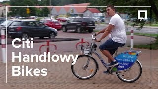 Wypożyczamy rower aplikacją Citi Handlowy Bikes [upl. by Elisabet]