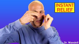 Unclog Your Sinus Mucus amp Congestion Within 60 Seconds  Dr Mandell [upl. by Oirifrop]