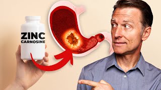 Why Zinc Carnosine REALLY Fixes Ulcers and Gastritis [upl. by Zebulen]