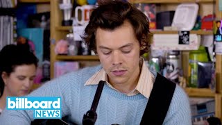 Harry Styles Tiny Desk Session Is So GOOD We Almost Forgot Were In Quarantine  Billboard News [upl. by Eyeleen]