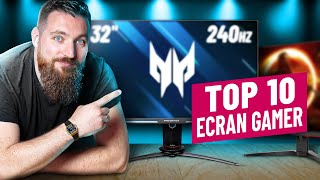 TOP 10 MEILLEURS ECRANS PC GAMER amp CONSOLE [upl. by Ettezzil]