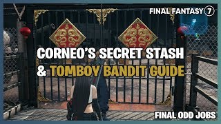 Final Fantasy 7 Remake  Corneos Secret Stash How To Get Back To Sewers  Odd Jobs amp Sidequests [upl. by Anead159]