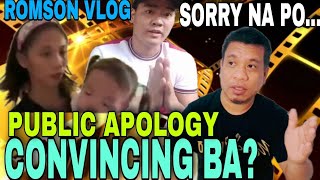 ROMSON VLOG PUBLIC APOLOGY  CONVINCING BA [upl. by Alesandrini]