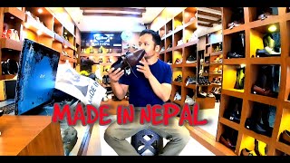 MADE IN NEPAL  UNLEASH YOUR CALIBER  CHIPLEDHUNGA POKHARA  Lets wear shoes made in Nepal [upl. by Leggat472]