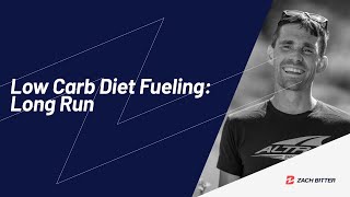 How To Fuel Long Runs When Following A Low Carb Diet [upl. by Ycniuqed]