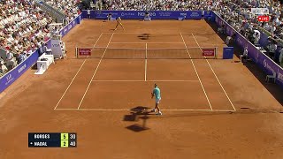 Bastad 2024 final  Rafael Nadal vs Nuno Borges Highlights Nordea Open 🏆 [upl. by Lelia]