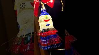 ✨Festive Glow Plastic Bottle Lantern DIY for Diwali 🪔trendingshortsytshortsdiwalispecialdiy [upl. by Tess110]