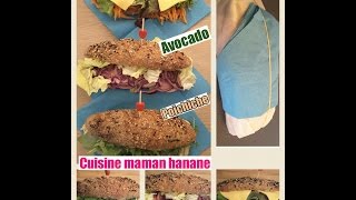 Idées de sandwich pour lécole et le travailسندويتشات سريعة التحضيروعملية للمدرسة او اللعمل [upl. by Wagstaff]