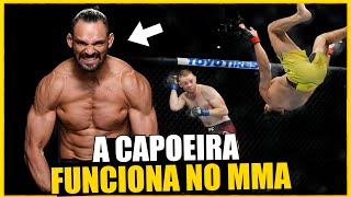 Capoeira Louco coloca fogo no UFC  Michel Pereira [upl. by Oilcareh]