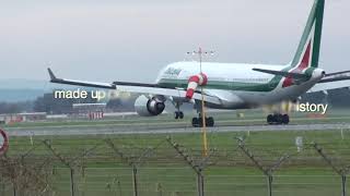 Alitalia Last Flight AZ1586  October 14th 2021 [upl. by Nnep]