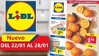 🌟 LIDL Alimentación Descubre las Mejores Ofertas y Promociones del 22 al 28 de Enero 🌟 [upl. by Emmanuel388]